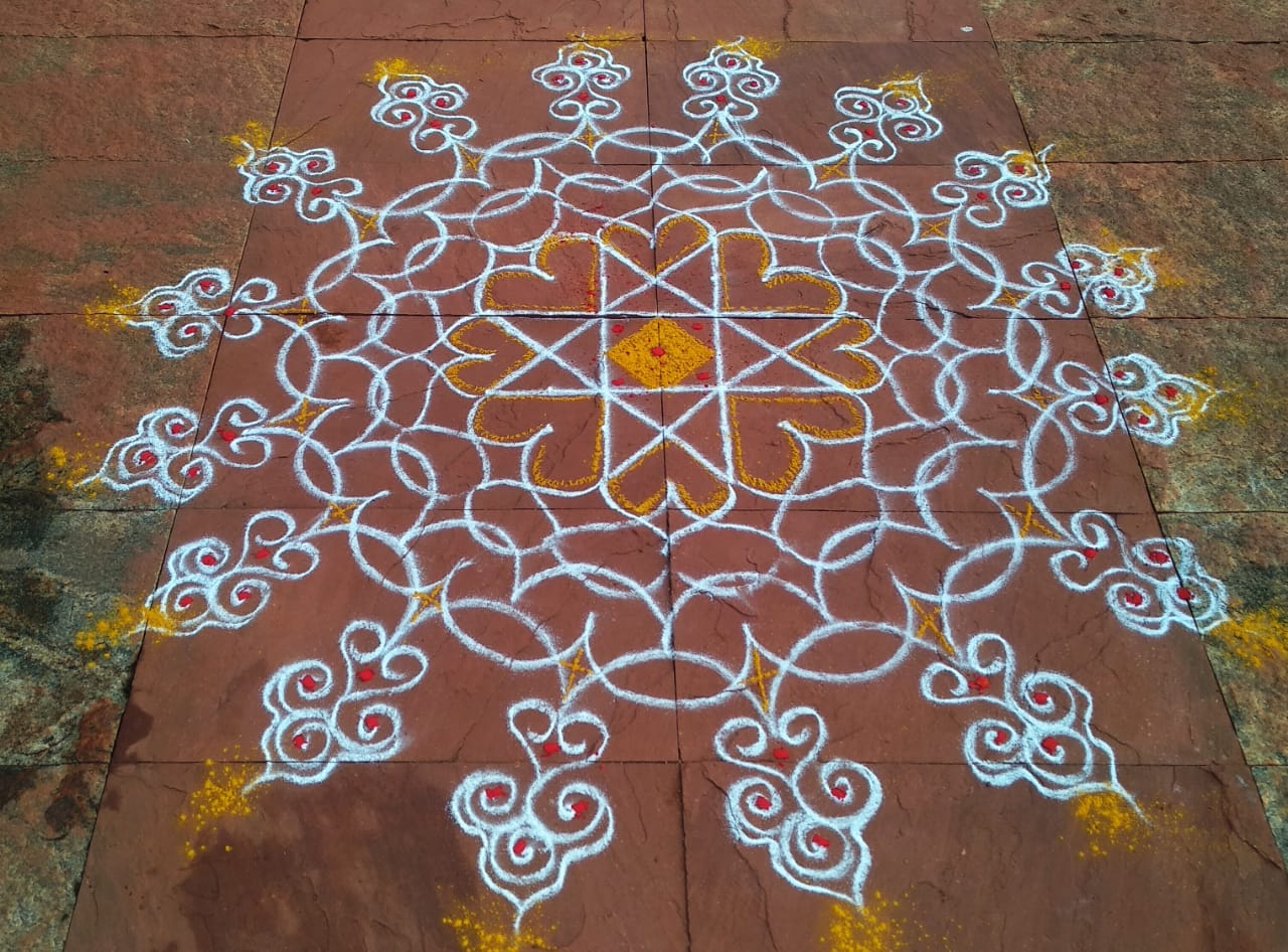 Basic Training 3: Padi Kolam – Difference Types - www.kolamyoga.com